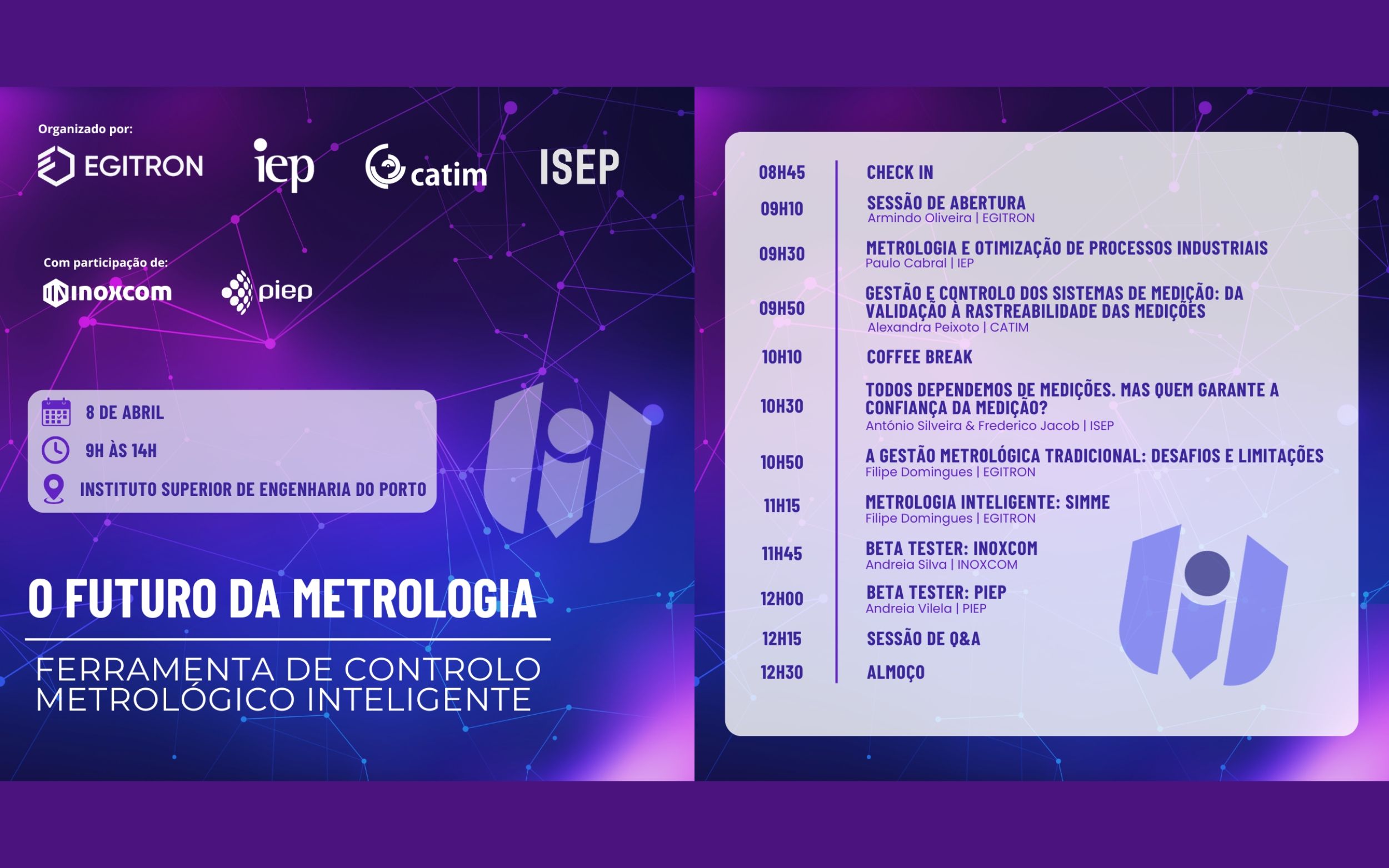 O Futuro da Metrologia | Ferramenta de Controlo Metrológico Inteligente