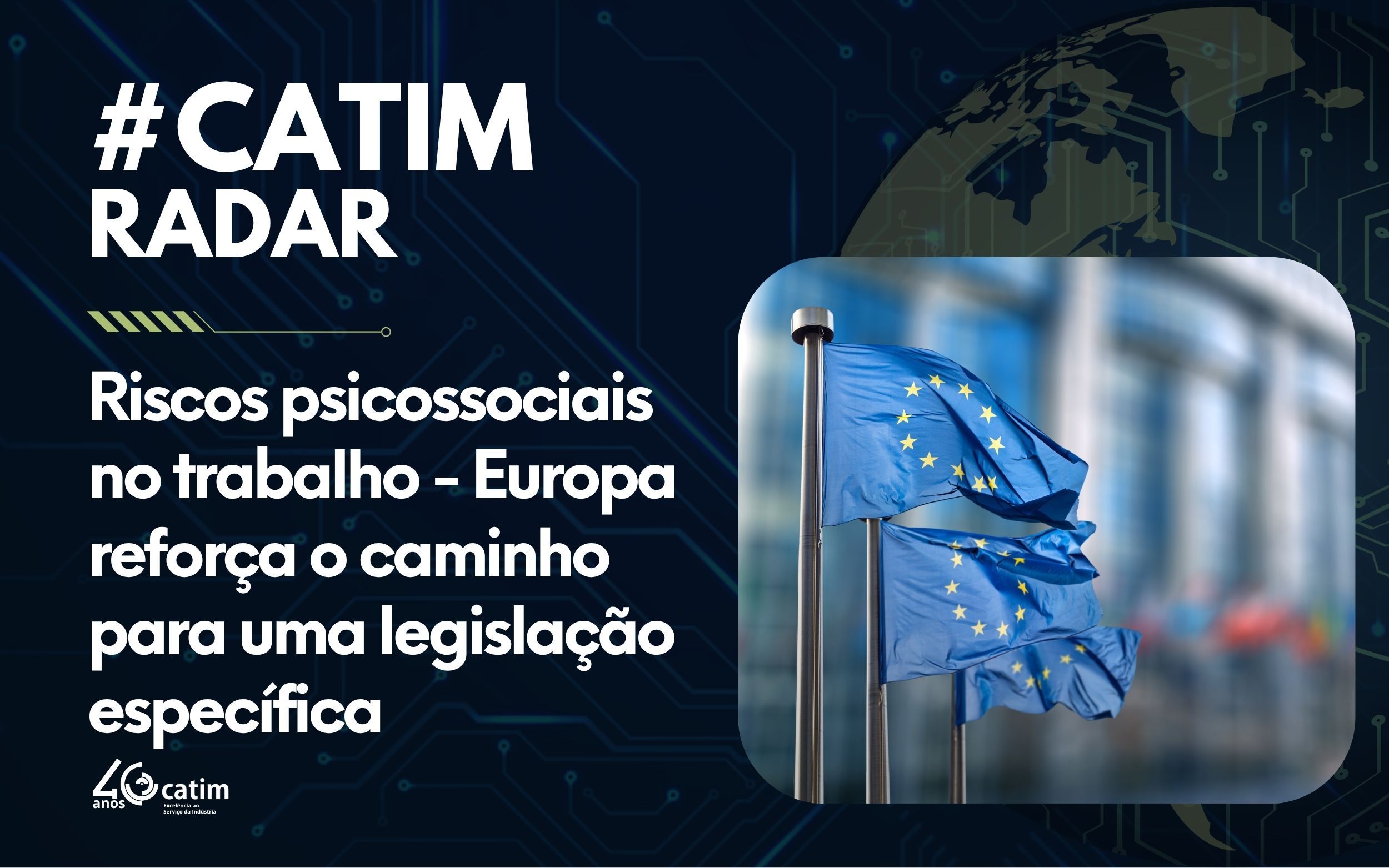 Riscos psicossociais no trabalho - Europa reforça o caminho para uma legislação específica