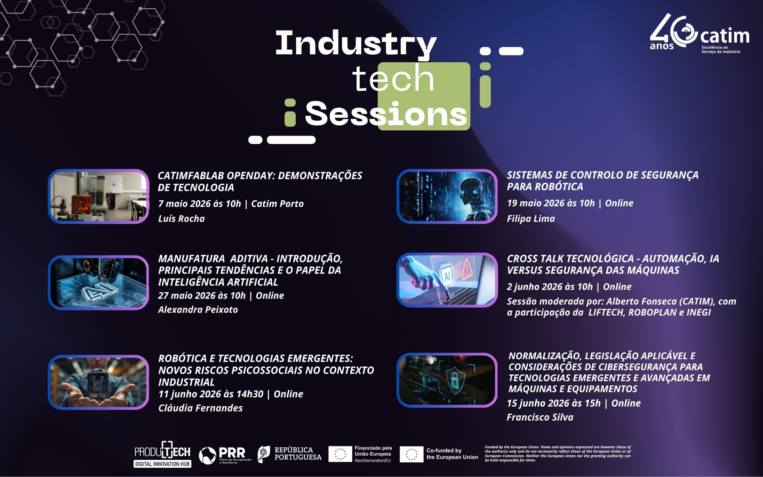 Agenda Industry Tech Sessions